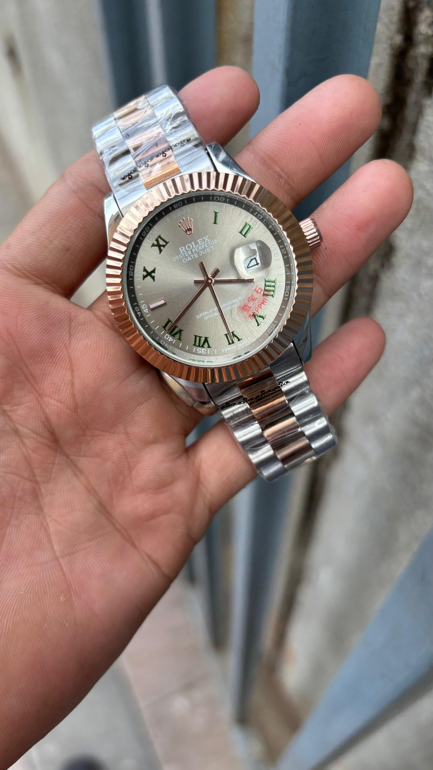 Ro-l-ex Premium Datejust Analog Men's Watch