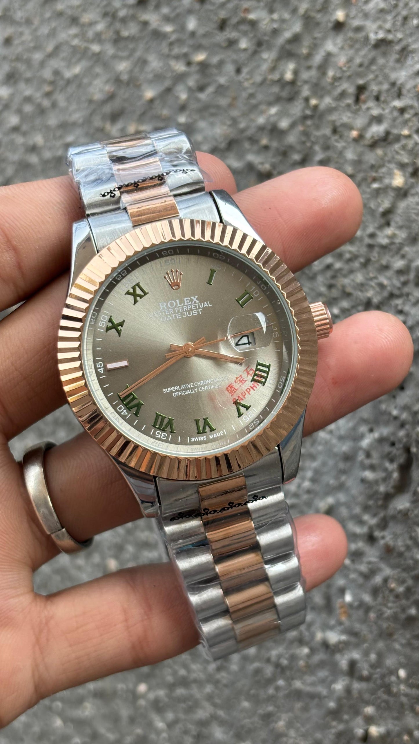 Ro-l-ex Premium Datejust Analog Men's Watch