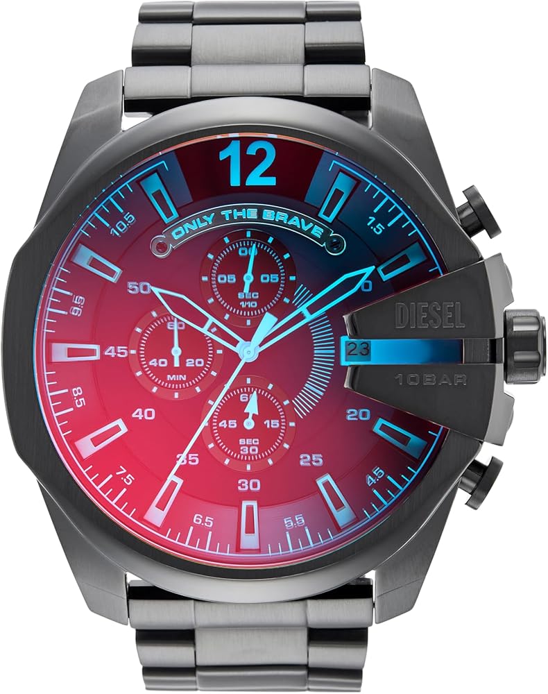 Diesel Black Analog Shining Glass Chronograph Men's Watch