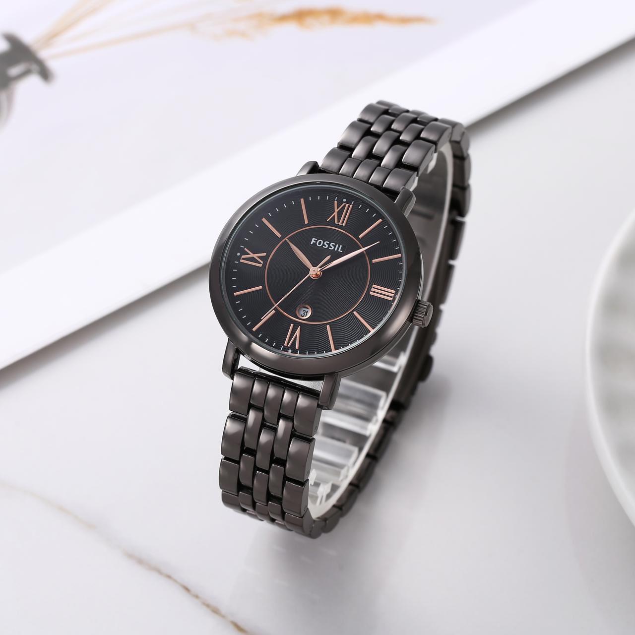 Fossil Black Dial Woman's watch