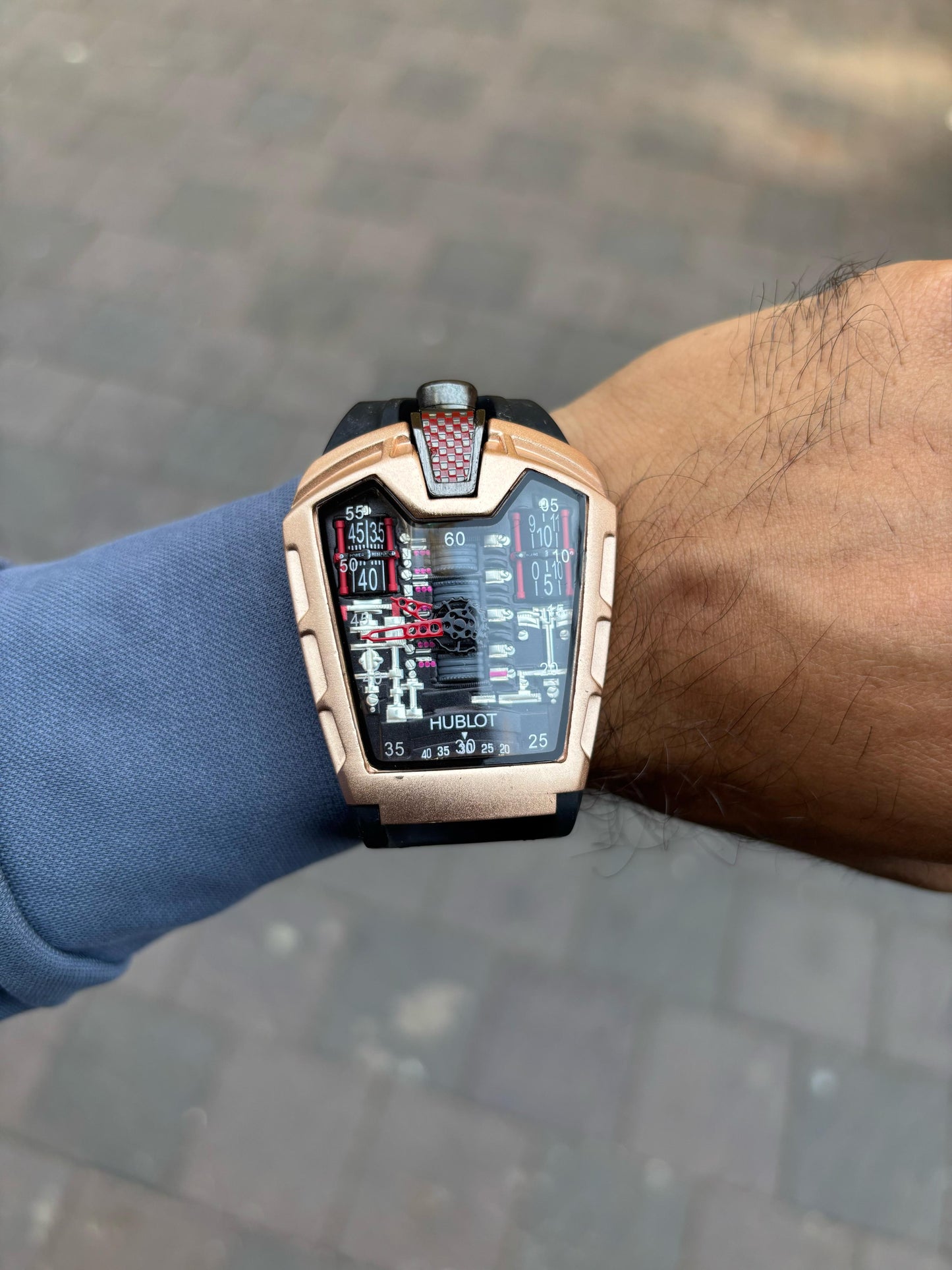 Hublot Big Bang La Frrari Watch For Men's
