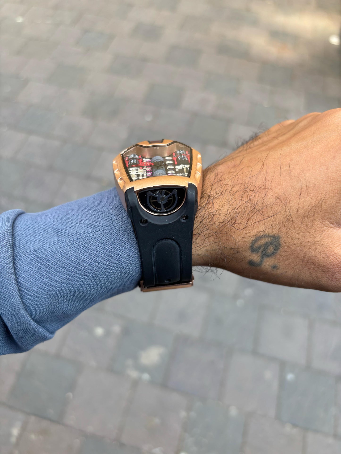 Hublot Big Bang La Frrari Watch For Men's