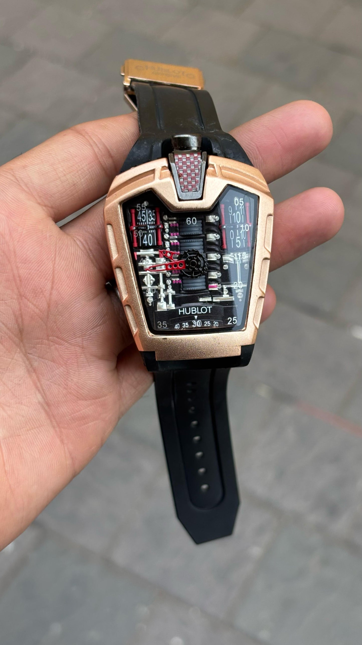 Hublot Big Bang La Frrari Watch For Men's
