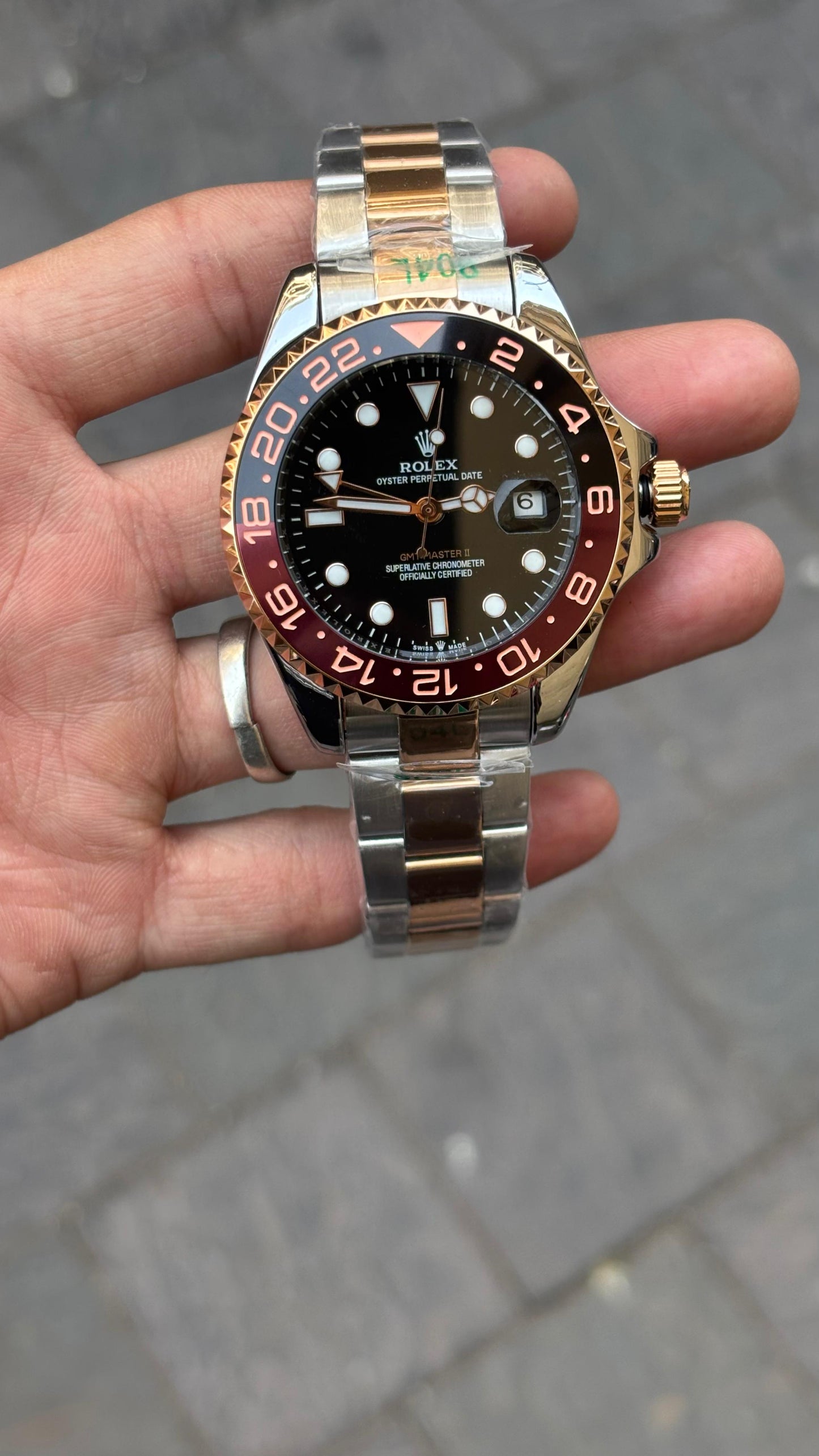 Rolex GMT-Master II Black Dial Automatic Analog Men's Watch