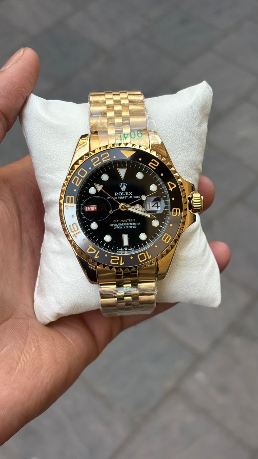Rolex GMT-Master II Black Dial Automatic Watch For Men's