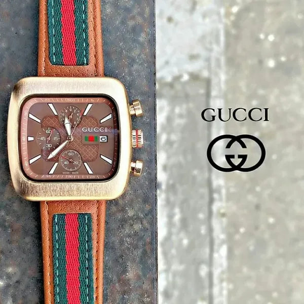 Gu cci New Brown Dial Men’s Watch