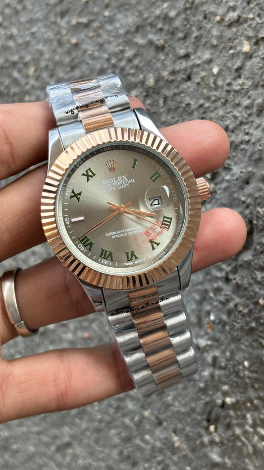 Ro-l-ex Premium Datejust Analog Men's Watch