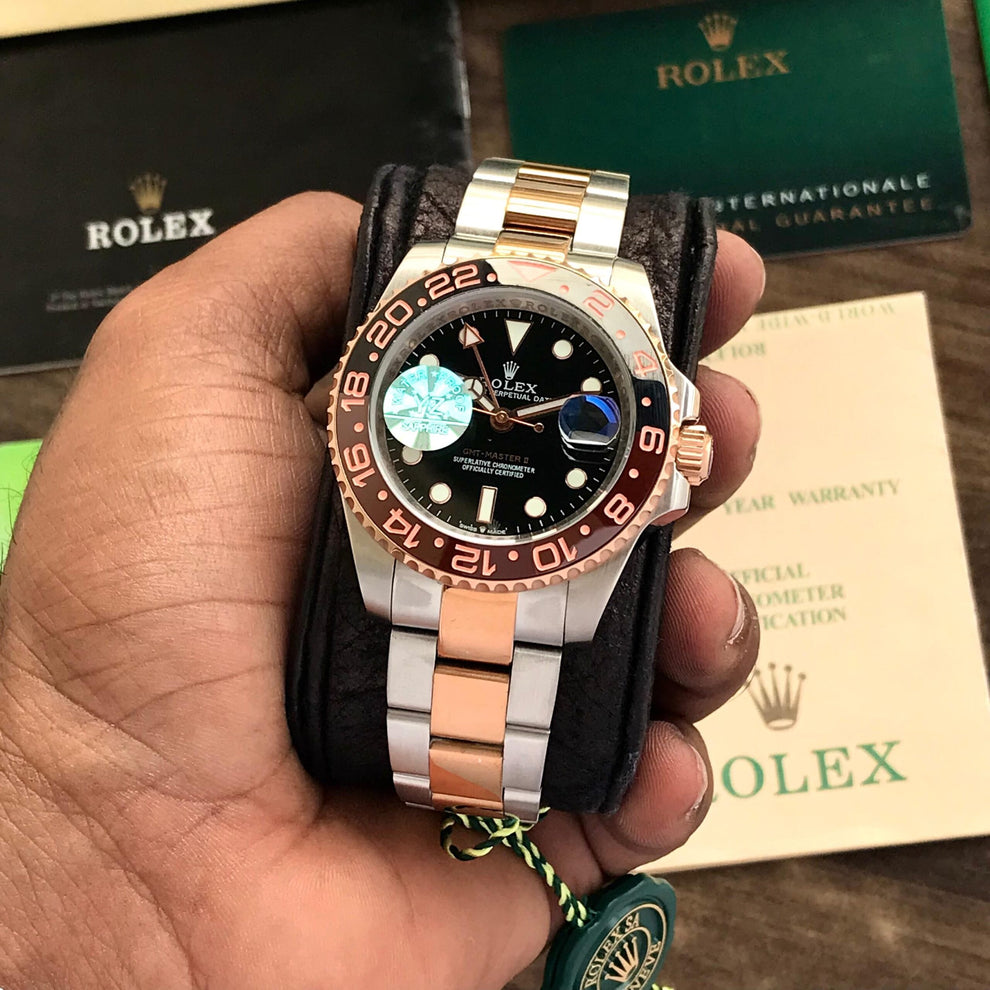 Rolex GMT-Master II Black Dial Automatic Analog Men's Watch