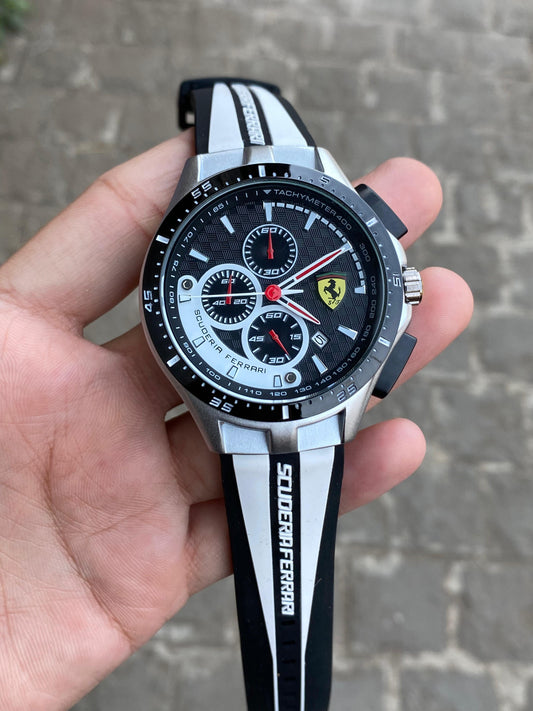 Scuderia Ferrari Black Dial Men's Watch