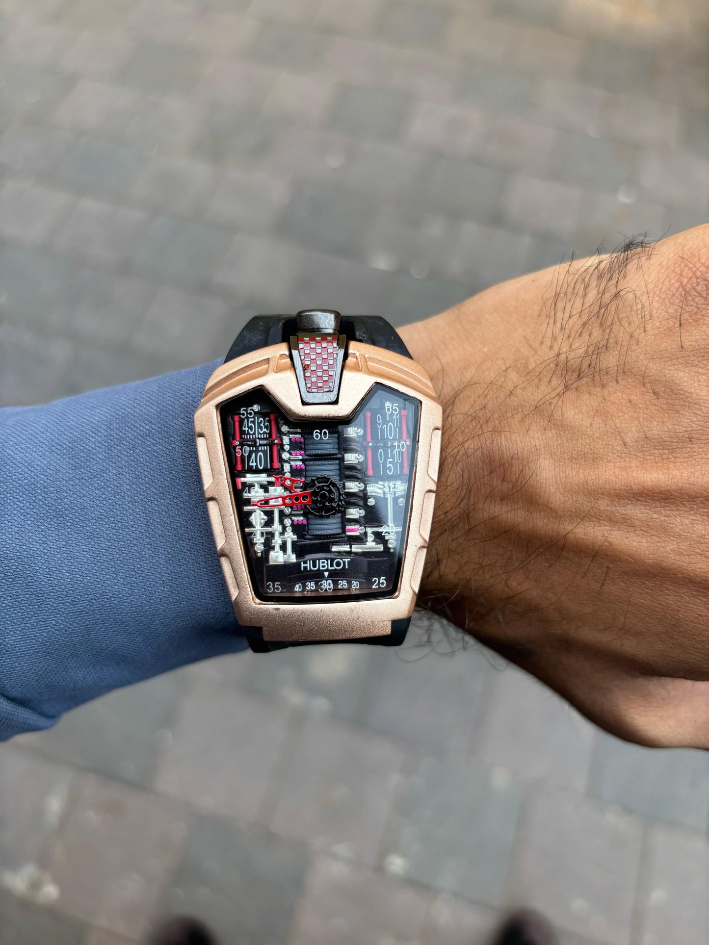 Hublot Big Bang La Frrari Watch For Men's