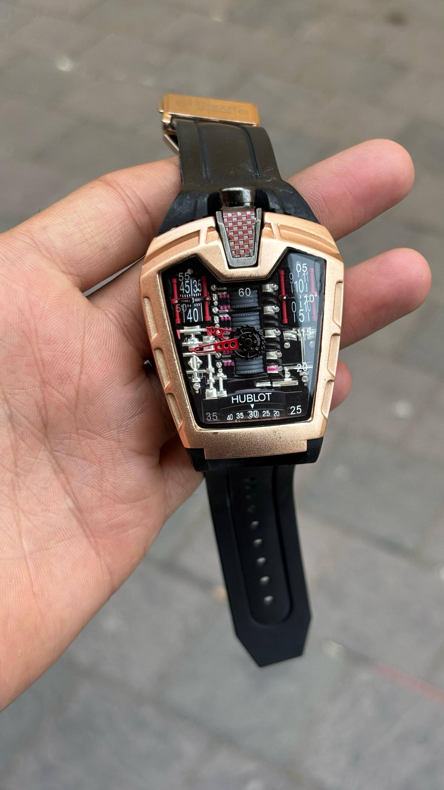 Hublot Big Bang La Frrari Watch For Men's