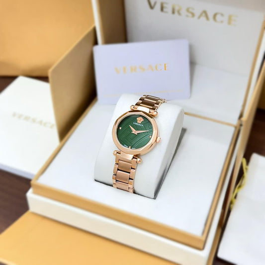 Versace glamorous line of Women's fashion Watches Patent dial Design