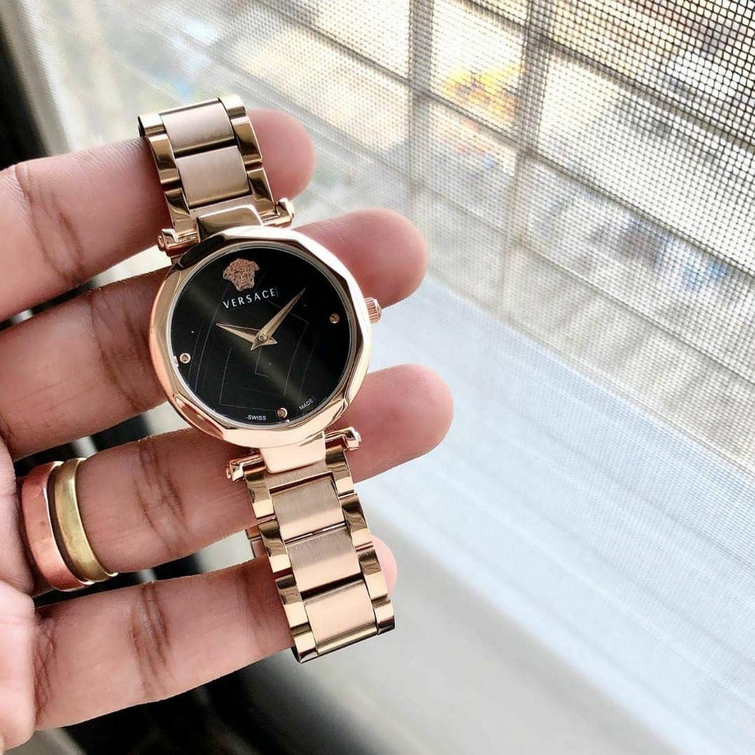Versace glamorous line of Women's fashion Watches Patent dial Design