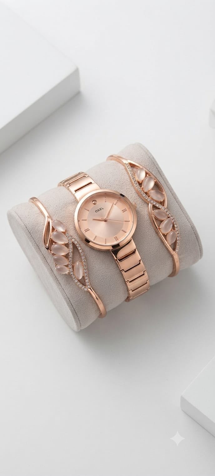Elegant Delicate Bracelate Rounded Case Design – Stylish & Unique