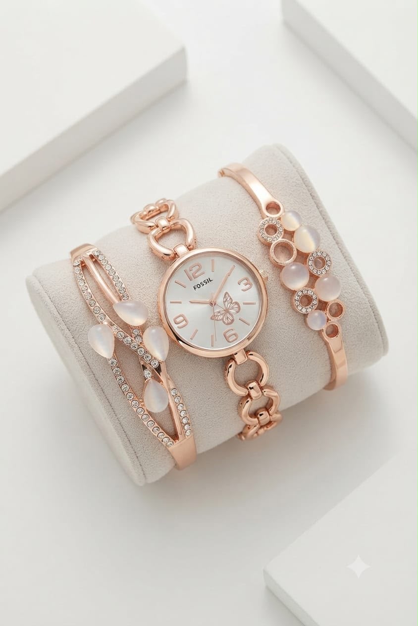 Elegant Delicate Bracelate Rounded Case Design – Stylish & Unique