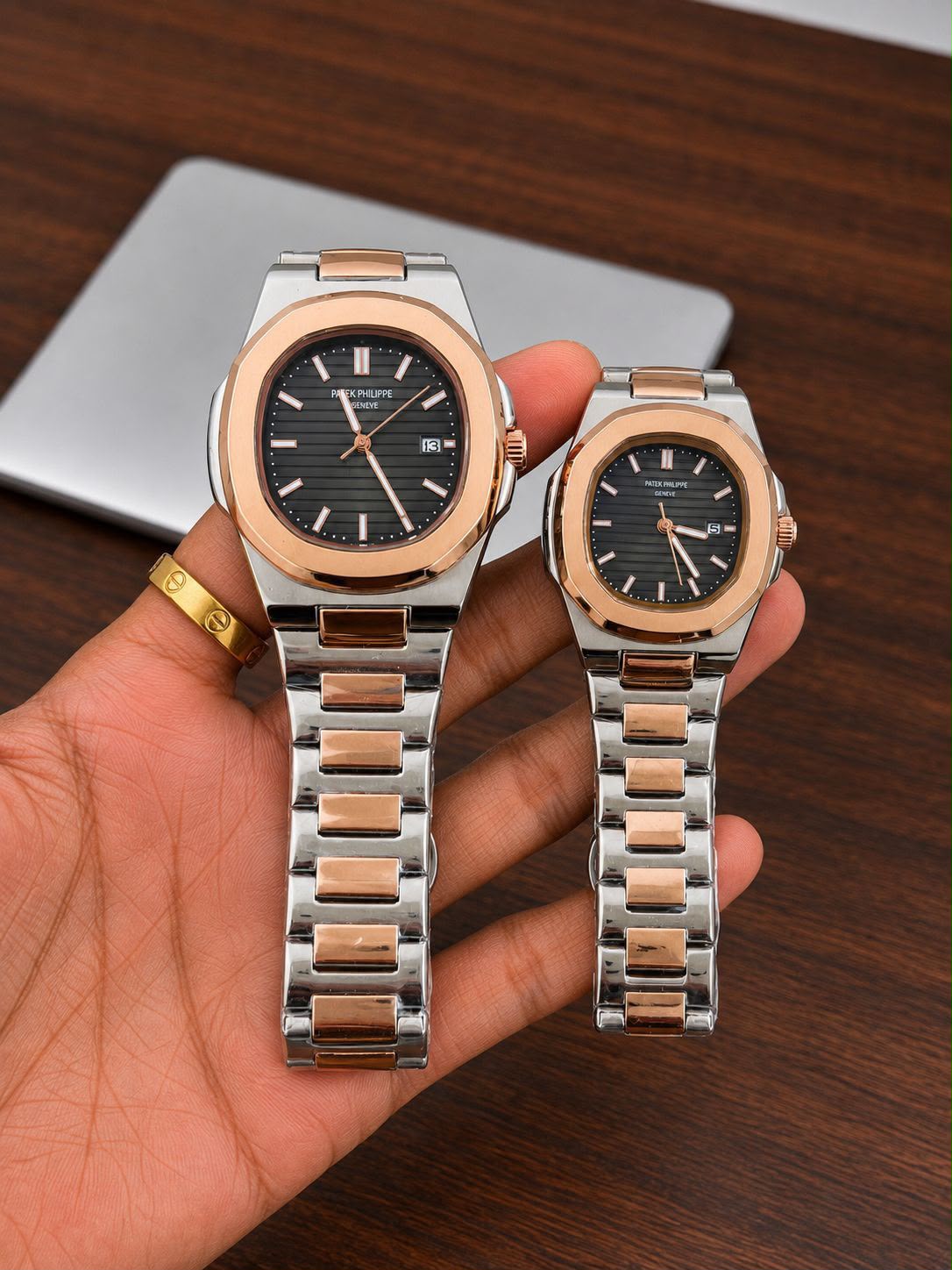 Patek Philippe Nautilus luxury srg couple's watch