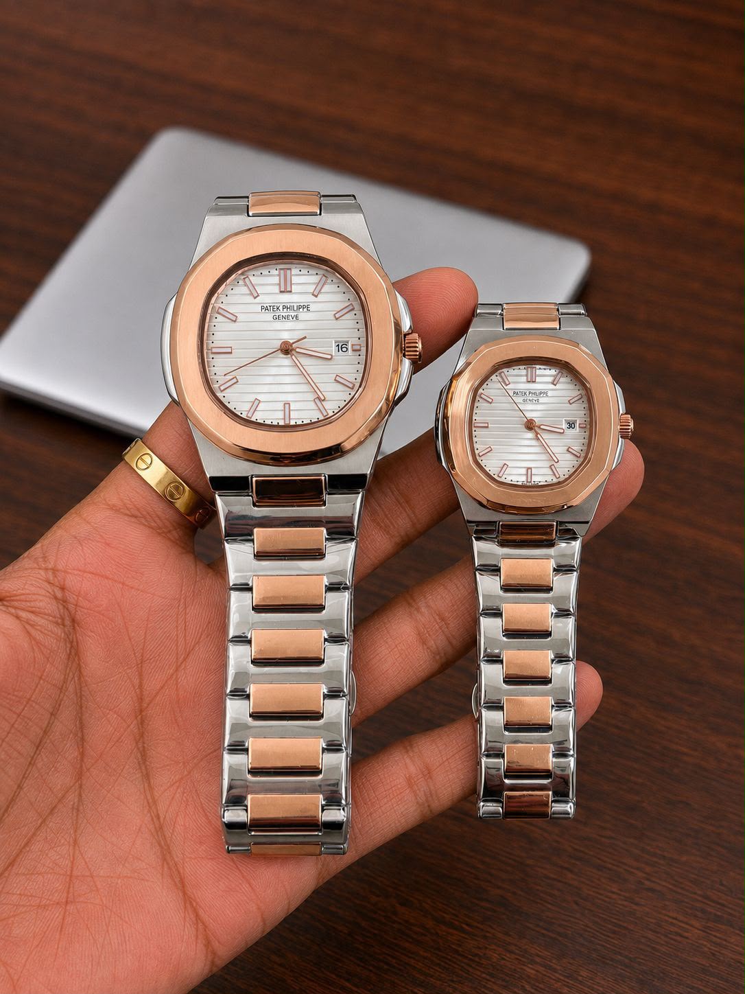 Patek Philippe Nautilus luxury srg couple's watch
