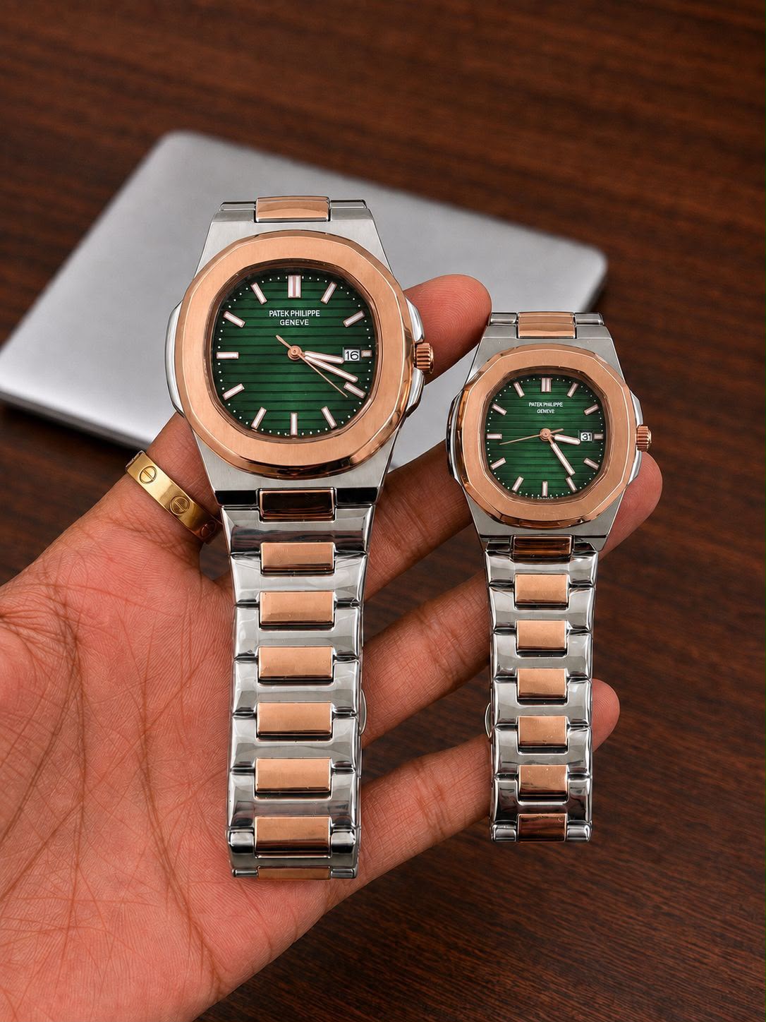 Patek Philippe Nautilus luxury srg couple's watch