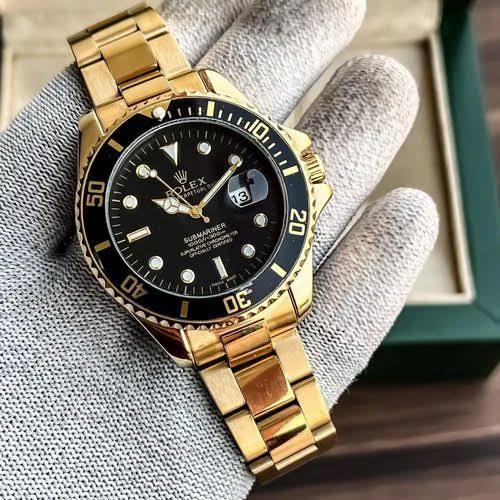 Rolex Submariner Analog Black Dial Round  Men's Watch