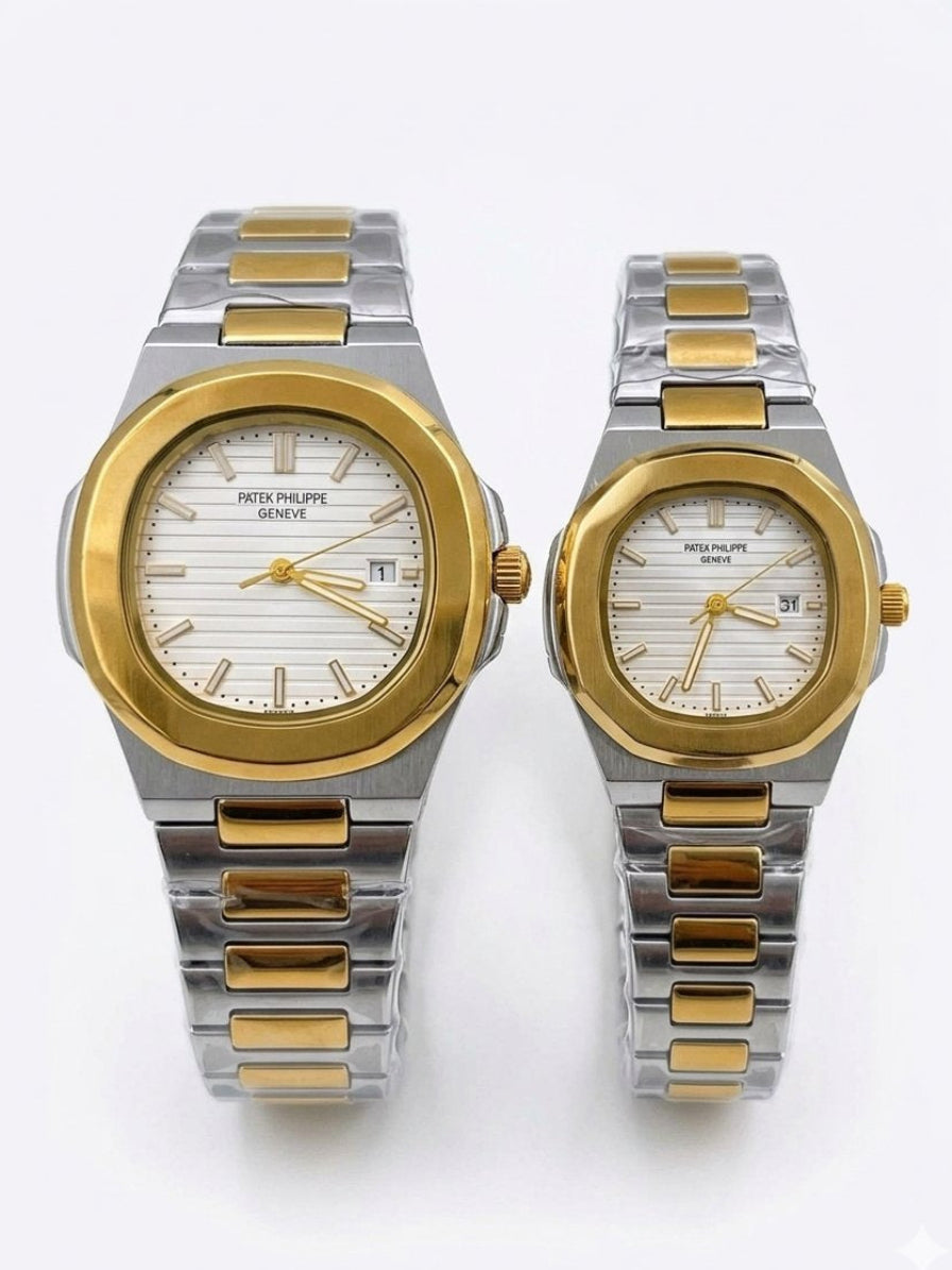 Patek Philippe Nautilus luxury sg couple's watch