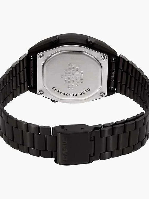 Casio Vintage Full Black Metal Belt Unisex Watch