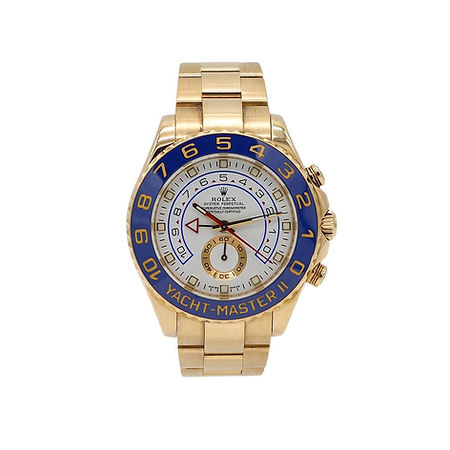 Rolex Yacht-Master II White Blue Ceramic Bezel 44 mm