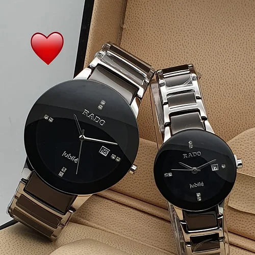 Rado Black Ceramic For Couple Watch