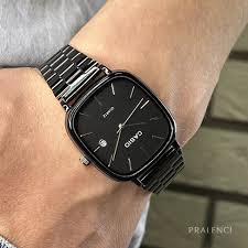 Casio Vintage Black Dial Unisex LTP-E117D Analog Stainless Steel -Black