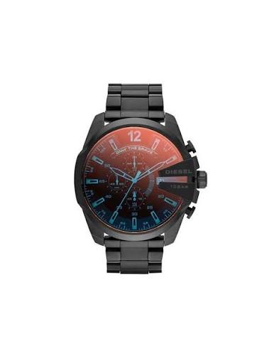 Diesel Black Analog Shining Glass Chronograph Men's Watch