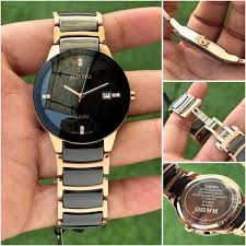 RADO Jublie Ceramic Luxury Centrix Black Gold Best Looking Men's Watch