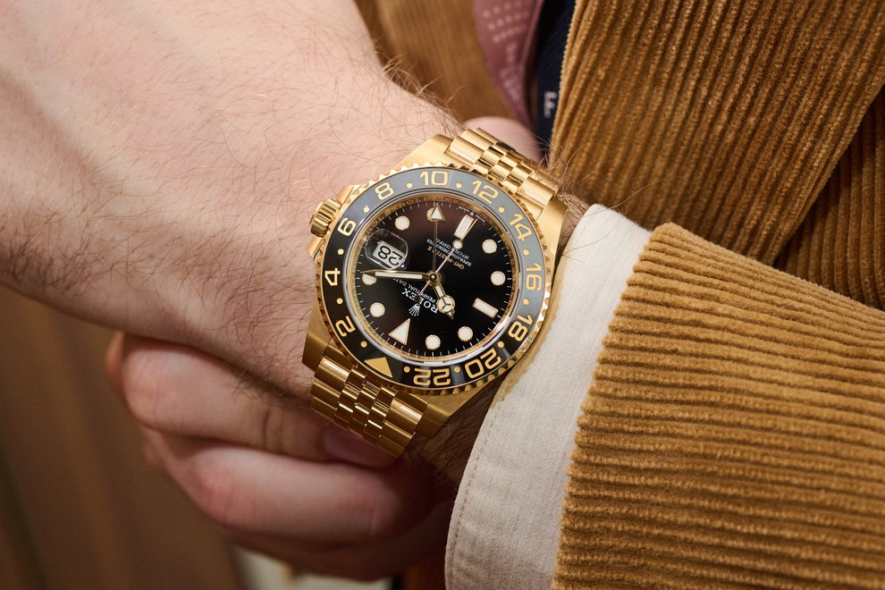 Rolex GMT-Master II Black Dial Automatic Watch For Men's