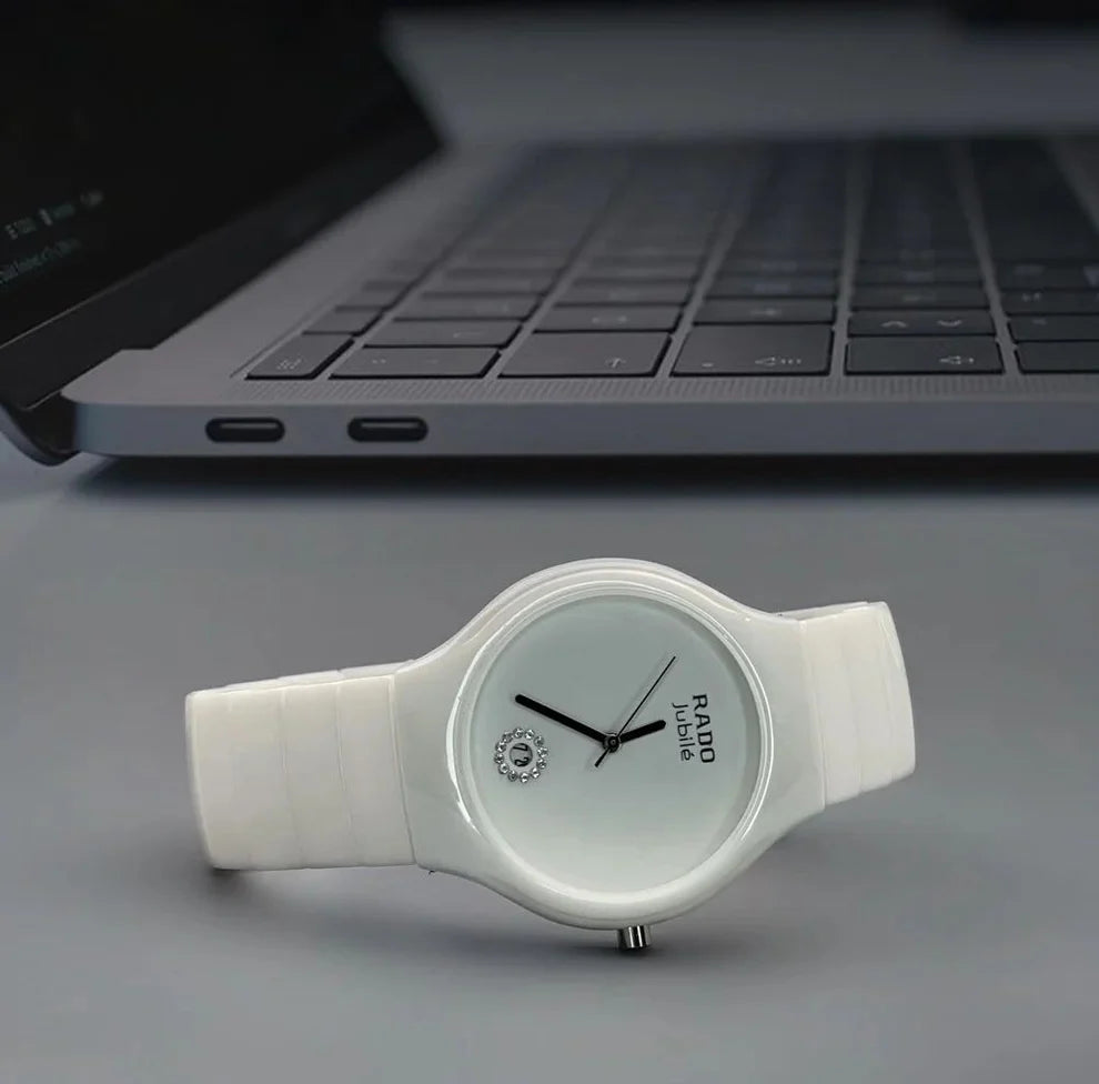 Rado Jubile White Ceramic Watch for Men