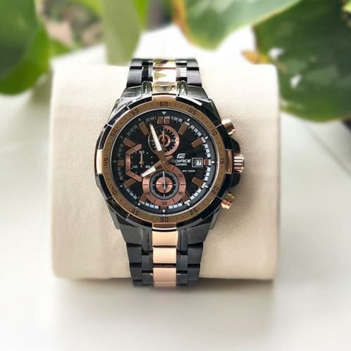 EDIFICE CASIO CHRONOGRAPH WATCH (BLACK COPPER) EFR-539